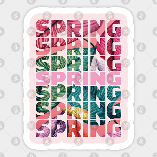 Hello Spring Sticker by EunsooLee